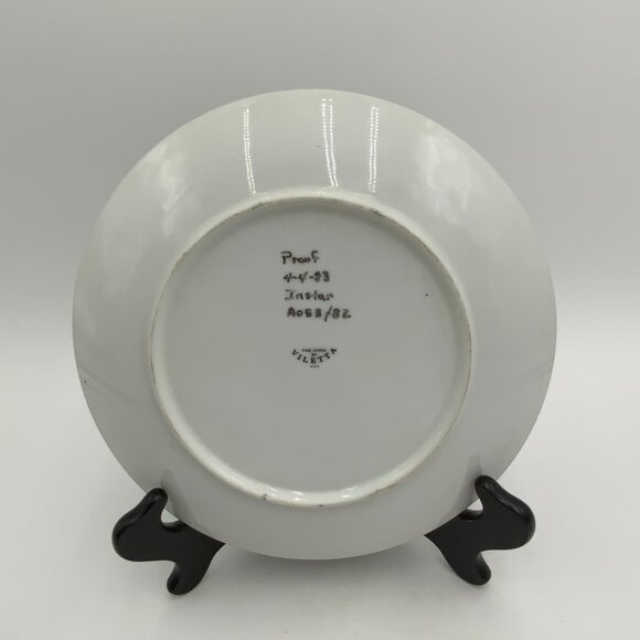 RARE ARTIST Proof A053/82 Instar 1983 Alan Baker "Swan Lake" Fairy Tale Plate - Picture 5 of 5